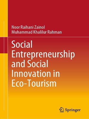 cover image of Social Entrepreneurship and Social Innovation in Eco-Tourism